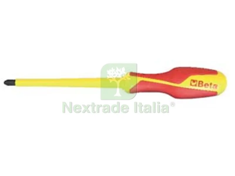 3PZ giraviti isolati a croce phillips art.1272mq - mm.2x100 — Cacciaviti e giraviti — rif. FERX.FER299749 3PZ giraviti isolati a croce phillips art.1272mq - mm.2x100 — Cacciaviti e giraviti — rif. FERX.FER299749