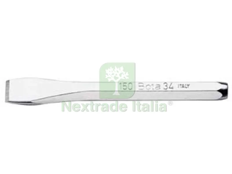scalpelli cromati piatti tipo normali art. 34 - mm.125 — Utensili da muratore — rif. FERX.FER299992