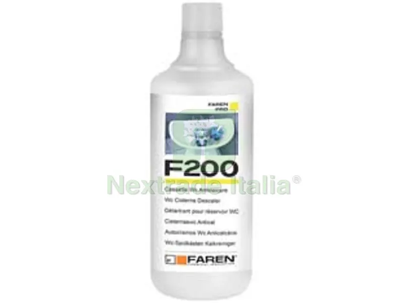 12PZ disincrostante per cassette wc f200 - lt.1 — Detergenti e pulitori casa — rif. FERX.FER300179 12PZ disincrostante per cassette wc f200 - lt.1 — Detergenti e pulitori casa — rif. FERX.FER300179