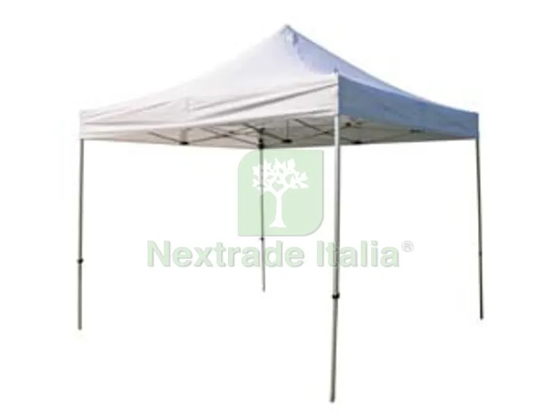 Gazebo Veloce Bianco - cm.300x300 — Gazebo e strutture giardino — rif. FERX.FER301336