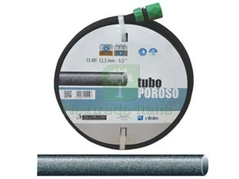 tubo poroso per irrigazione - ? mm.12,5 rotolo mt.15 — Irrigazione — rif. FERX.FER302487