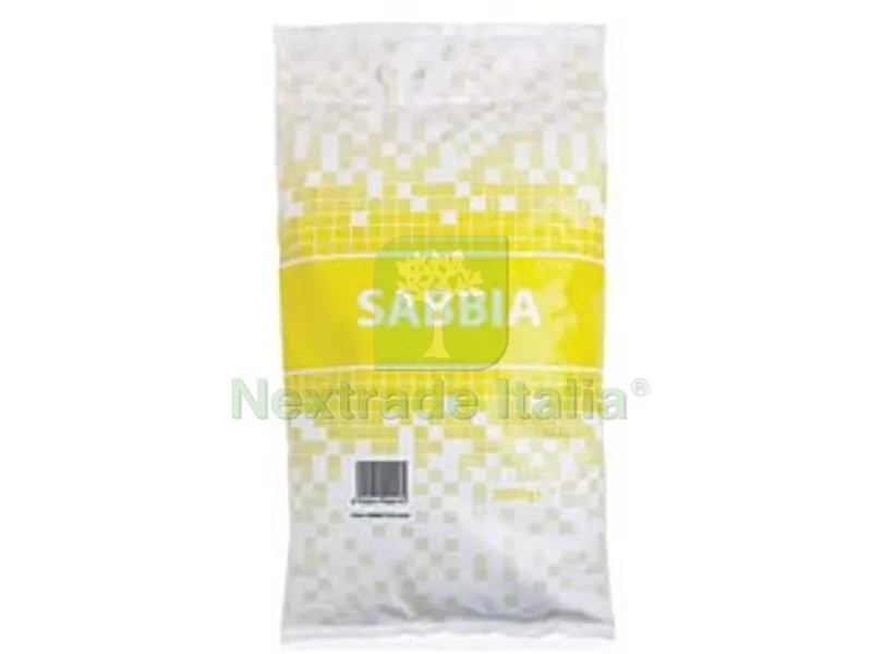 4BLISTER Sabbia Silicea per Cemento in Sacchetto - Kg.5 in sacchetto — Cemento, malte e collanti edili — rif. FERX.FER302494