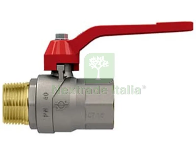 VALVOLA A SFERA M/F CON MANIGLIA A LEVA "EVOLUTION" - MF 2" - pressione esercizio 20 bar — Maniglie e pomelli — rif. FERX.FER304818 VALVOLA A SFERA M/F CON MANIGLIA A LEVA "EVOLUTION" - MF 2" - pressione esercizio 20 bar — Maniglie e pomelli — rif. FERX.FER304818