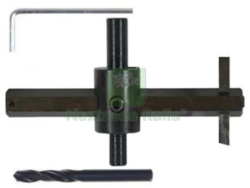 FORALASTRA CON UTENSILE IN HSS AL COBALTO 5% DA MM.25-217 - taglio da ? mm.25 a 217 PG 215.00 — Punte, frese e dischi — rif. FERX.FER305891