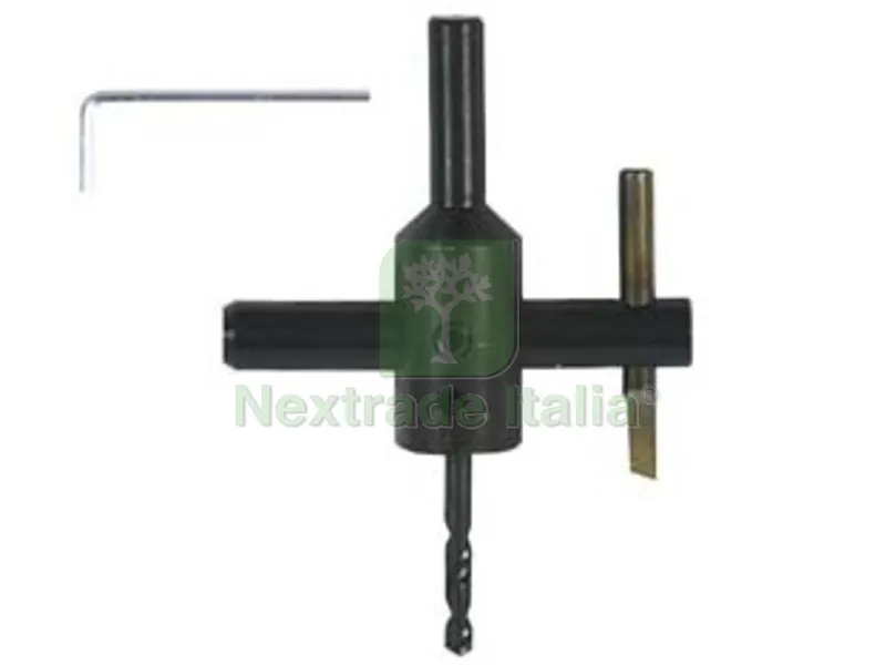 Foralastra con Utensile HSS in Cobalto 5% da MM.27-104 - taglio da ? mm.27 a 104 PG 216.00 — Ferramenta per legno e mobili — rif. FERX.FER305907 Foralastra con Utensile HSS in Cobalto 5% da MM.27-104 - taglio da ? mm.27 a 104 PG 216.00 — Ferramenta per legno e mobili — rif. FERX.FER305907