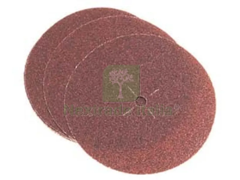 5BLISTER DISCHI DI CARTA ABRASIVA RESINATA PESANTE ? MM.125 - grana fine 120 PG 344.20 — Punte, frese e dischi — rif. FERX.FER306423 5BLISTER DISCHI DI CARTA ABRASIVA RESINATA PESANTE ? MM.125 - grana fine 120 PG 344.20 — Punte, frese e dischi — rif. FERX.FER306423