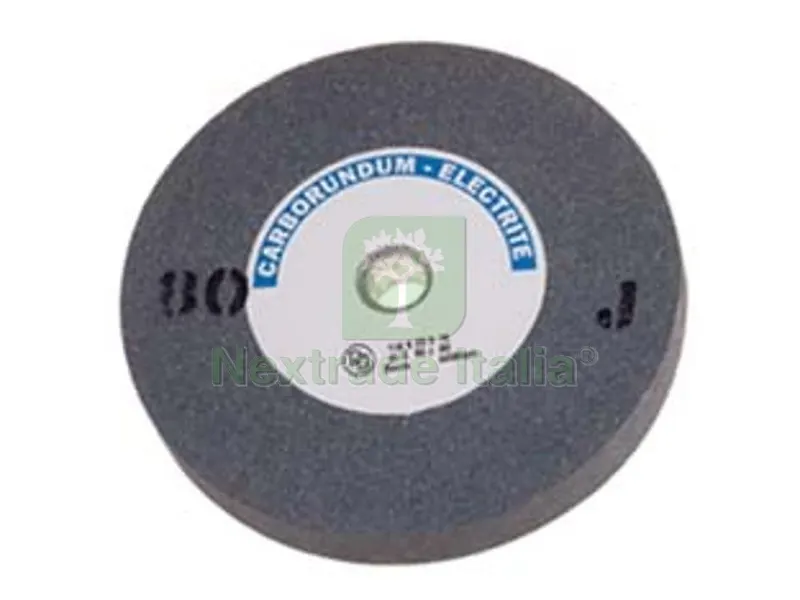MOLA ABRASIVA AD IMPASTO CERAMICO IN CARBURO DI SILICIO VERDE - ? mm.150x20 foro 16 grana 80 PG C49.016 — Punte, frese e dischi — rif. FERX.FER307024
