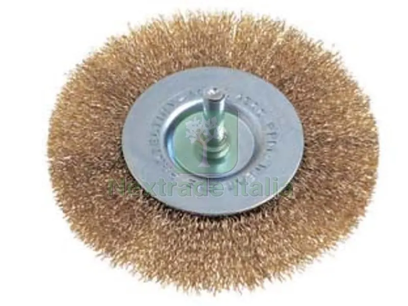 2BLISTER SPAZZOLA A DISCO CIRCOLARE FILI OTTONE PER TRAPANO - ? mm.75 codulo mm.6 PG 490.00 — Punte, frese e dischi — rif. FERX.FER307178 2BLISTER SPAZZOLA A DISCO CIRCOLARE FILI OTTONE PER TRAPANO - ? mm.75 codulo mm.6 PG 490.00 — Punte, frese e dischi — rif. FERX.FER307178
