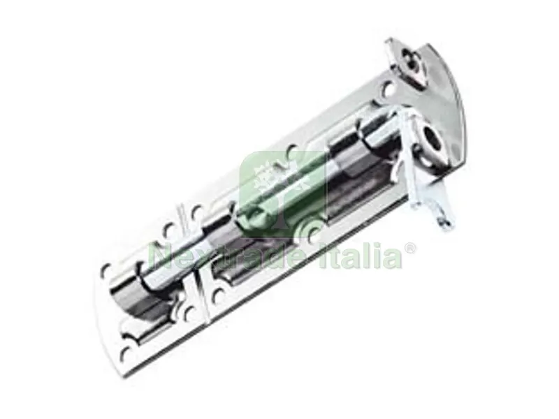 10PZ Catenaccio Portalucchetto Tondo ART.760 - mm.62x159 — Lucchetti e catene — rif. FERX.FER307758 10PZ Catenaccio Portalucchetto Tondo ART.760 - mm.62x159 — Lucchetti e catene — rif. FERX.FER307758