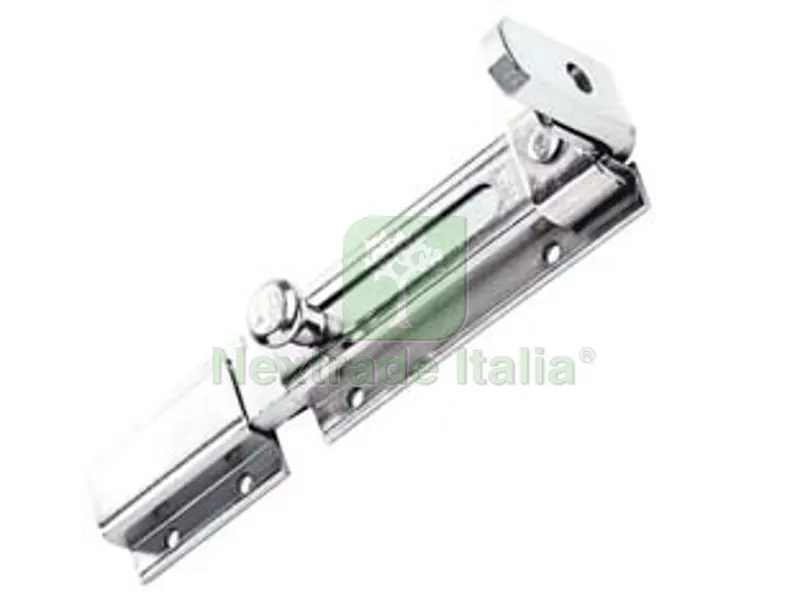 4PZ Catenaccio Portalucchetto Pesante ART.755 - mm.56x310 — Lucchetti e catene — rif. FERX.FER307772 4PZ Catenaccio Portalucchetto Pesante ART.755 - mm.56x310 — Lucchetti e catene — rif. FERX.FER307772