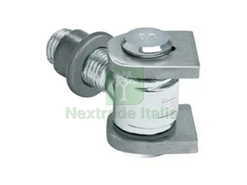 10PZ Cardine Saldare con ALI e Bussola ART.135 - mm.95x64 M22 — Cerniere e cardini — rif. FERX.FER307932