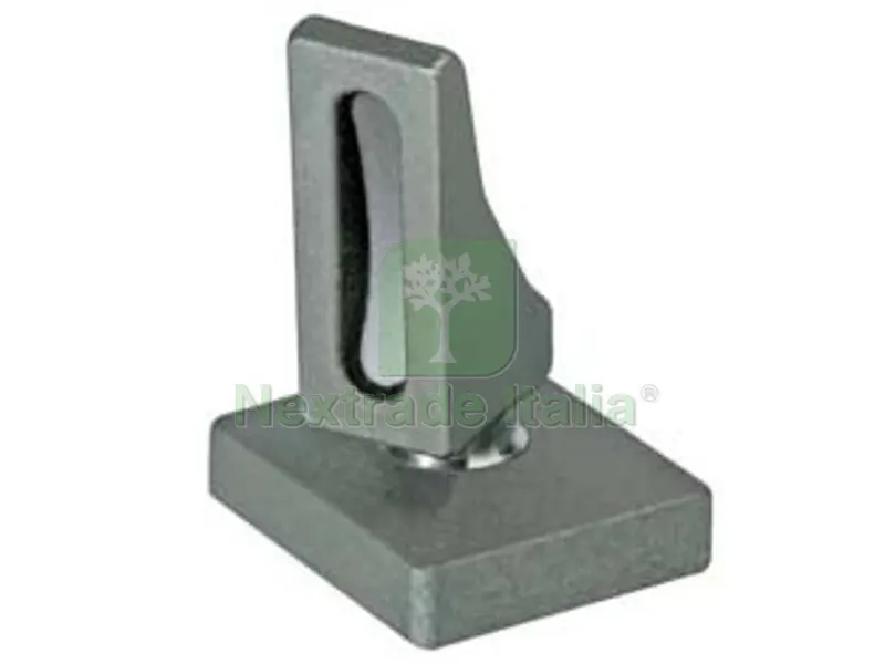 PIASTRA BASE CON PERNO SFERICO ART.105 - mm.71x62x75h — Accessori bagno — rif. FERX.FER308380 PIASTRA BASE CON PERNO SFERICO ART.105 - mm.71x62x75h — Accessori bagno — rif. FERX.FER308380