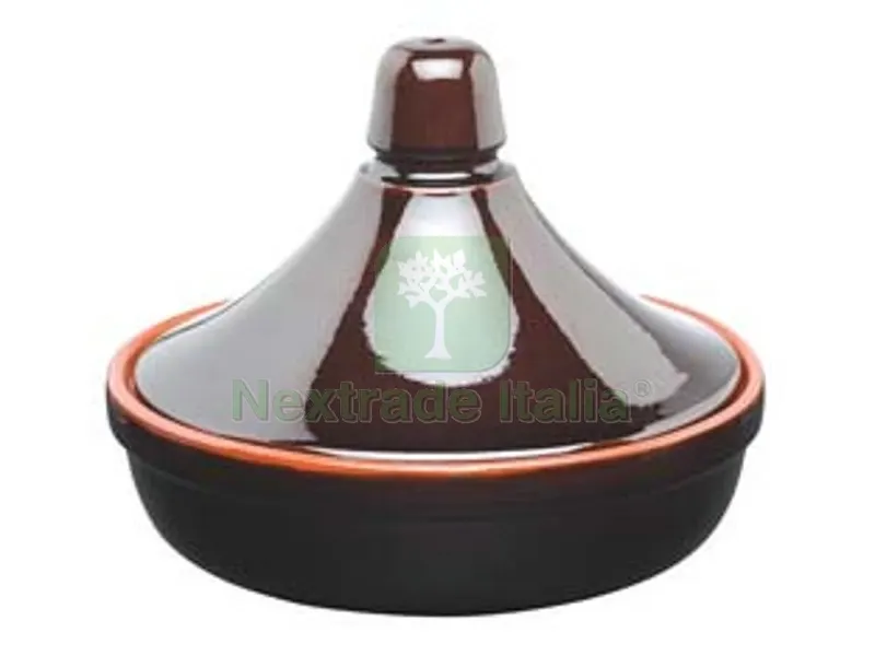 tajine in terracotta brunella - cm.26 — Casalinghi e organizzazione — rif. FERX.FER308649 tajine in terracotta brunella - cm.26 — Casalinghi e organizzazione — rif. FERX.FER308649