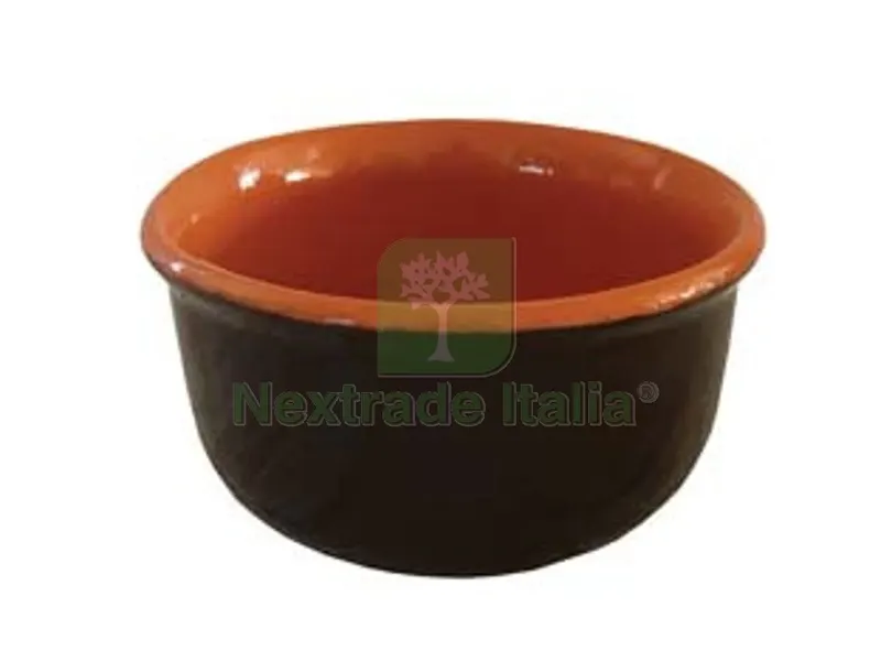 12PZ ciotola in terracotta senza manici e senza coperchio brunella - cm.9 — Cucina e coltelleria — rif. FERX.FER308670 12PZ ciotola in terracotta senza manici e senza coperchio brunella - cm.9 — Cucina e coltelleria — rif. FERX.FER308670
