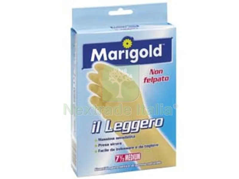 12PZ Guanti Domestici Leggeri Marigold - misura 8,5 — Guanti da lavoro — rif. FERX.FER309578