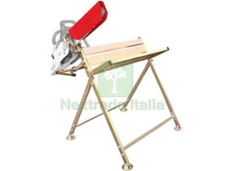 Cavalletto Taglialegna Acciaio con Morsetto Fissaggio Motosega — Attrezzi da giardino a motore — rif. FERX.FER310505 Cavalletto Taglialegna Acciaio con Morsetto Fissaggio Motosega — Attrezzi da giardino a motore — rif. FERX.FER310505