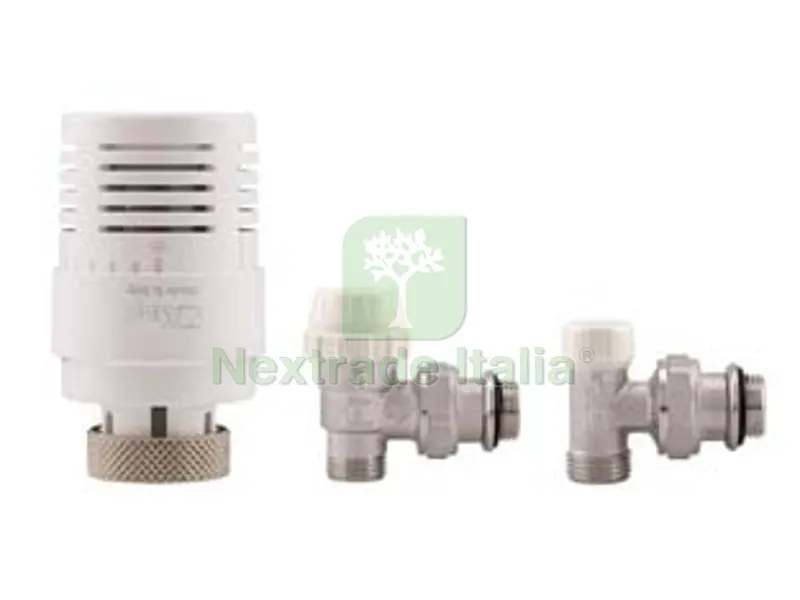 KIT VALVOLE TERMOSTATICHE AD ANGOLO ATTACCO M ART.995 — Rubinetti e valvole — rif. FERX.FER312196 KIT VALVOLE TERMOSTATICHE AD ANGOLO ATTACCO M ART.995 — Rubinetti e valvole — rif. FERX.FER312196