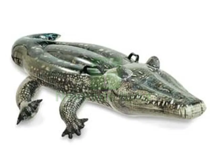 alligatore vero gonfiabile cavalcabile +3 anni - cm.170x86 - peso kg.0,80 (57551) — Gonfiabili e galleggianti — rif. FERX.FER313421