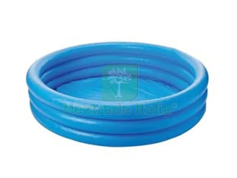 piscina rotonda "crystal blu" 3 anelli +2 anni - cm.114x25h. - peso kg.0,86 (59416) — Tempo libero outdoor — rif. FERX.FER313490 piscina rotonda "crystal blu" 3 anelli +2 anni - cm.114x25h. - peso kg.0,86 (59416) — Tempo libero outdoor — rif. FERX.FER313490