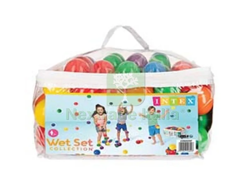 palline colorate ? cm.6,5 pz.100 +2 anni - ? cm.6,5 - peso kg.1,06 (49602) — Tempo libero outdoor — rif. FERX.FER313506