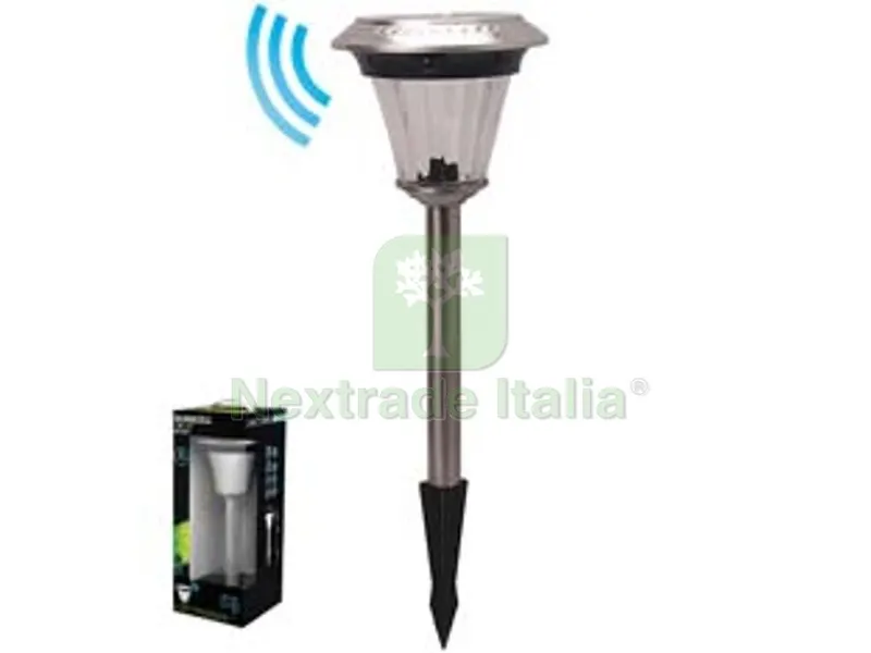 lampada solare led verre con sensore - ? mm.168x547h. - 9/90 lumen — Illuminazione — rif. FERX.FER314534