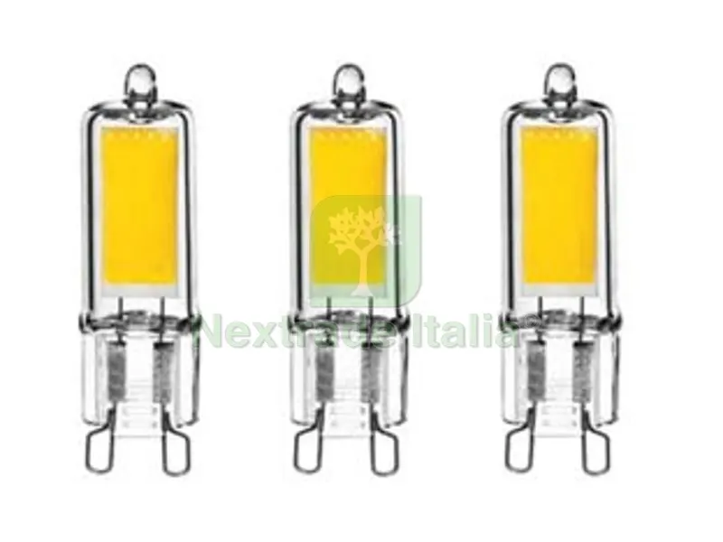 5PZ lampada led bispina g9 set 3 pezzi 2w - g9 - 2700?k calda - 200 lumen 240? — Illuminazione — rif. FERX.FER314770