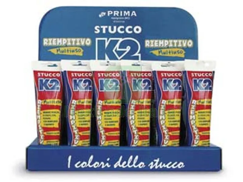 K2 Espositore Stucco in Pasta Multiuso Colorato - n.24 tubetti da ml.150 — Articoli per ufficio — rif. FERX.FER315319 K2 Espositore Stucco in Pasta Multiuso Colorato - n.24 tubetti da ml.150 — Articoli per ufficio — rif. FERX.FER315319