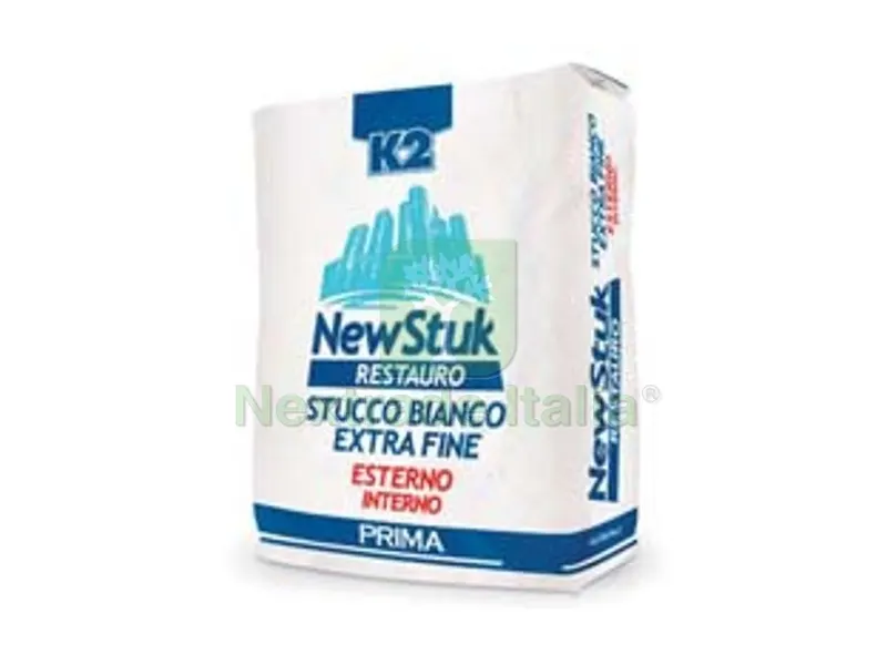 24PZ k2 newstuk restauro stucco in polvere base cemento in sacco - kg.1 — Cemento, malte e collanti edili — rif. FERX.FER315494 24PZ k2 newstuk restauro stucco in polvere base cemento in sacco - kg.1 — Cemento, malte e collanti edili — rif. FERX.FER315494