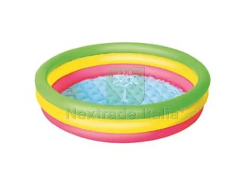 piscina "summer" 3 anelli color media +2 anni - ? cm.102x25h. - lt 62 - kg.0,980 (art.51104) — Tempo libero outdoor — rif. FERX.FER315654 piscina "summer" 3 anelli color media +2 anni - ? cm.102x25h. - lt 62 - kg.0,980 (art.51104) — Tempo libero outdoor — rif. FERX.FER315654