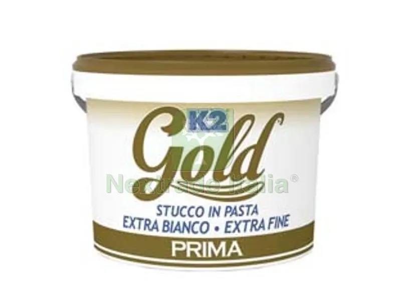 K2 Gold Stucco in Pasta Extra Fine Extra Bianco in Barattolo - Kg.5 — Stucchi e rasanti — rif. FERX.FER315753 K2 Gold Stucco in Pasta Extra Fine Extra Bianco in Barattolo - Kg.5 — Stucchi e rasanti — rif. FERX.FER315753