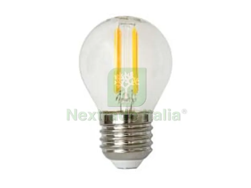 8PZ lampada filo led sfera chiara e27 - 4w - e27 - 2700?k calda - 470 lm - 320? — Illuminazione — rif. FERX.FER316064