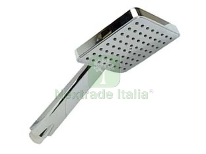 DOCCETTA GETTO FISSO IN PLASTICA QUADRA "LUSSO" CROMATA — Rubinetti e valvole — rif. FERX.FER316361 DOCCETTA GETTO FISSO IN PLASTICA QUADRA "LUSSO" CROMATA — Rubinetti e valvole — rif. FERX.FER316361