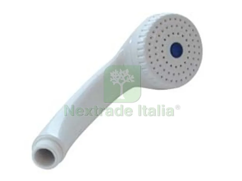 6PZ DOCCETTA GETTO FISSO IN PLASTICA BIANCA — Rubinetti e valvole — rif. FERX.FER316378 6PZ DOCCETTA GETTO FISSO IN PLASTICA BIANCA — Rubinetti e valvole — rif. FERX.FER316378