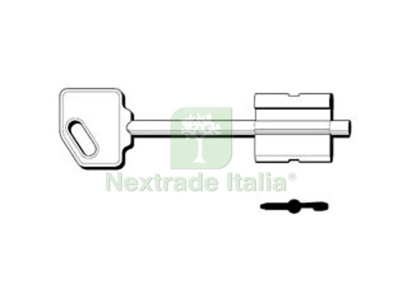 5PZ CHIAVI DOPPIA MAPPA CR 14 - mm.92 — Chiavi grezze e duplicati — rif. FERX.FER316927 5PZ CHIAVI DOPPIA MAPPA CR 14 - mm.92 — Chiavi grezze e duplicati — rif. FERX.FER316927