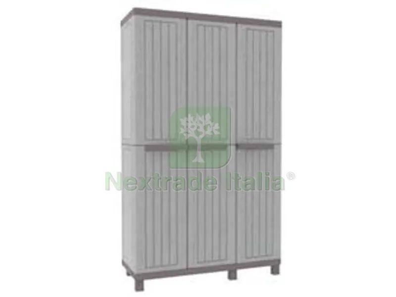 Armadio Piani e Portascope Alto Serie C-Wood 102A - mm.1020x390x1700h — Arredo — rif. FERX.FER316996