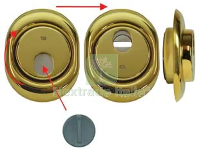 Defender Magnetico Mag Monolito Ottone PVD per Cilindro Europeo H 25 - mm.88x68x25h. (MRM29-25D1A2) — Serrature e cilindri — rif. FERX.FER317504 Defender Magnetico Mag Monolito Ottone PVD per Cilindro Europeo H 25 - mm.88x68x25h. (MRM29-25D1A2) — Serrature e cilindri — rif. FERX.FER317504