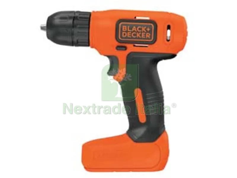 TRAPANO AVVITATORE CON BATTERIA LITIO 7,2V (BDCD8-QW) - 1 batteria al litio da 1,5 Ah — Trapani e avvitatori — rif. FERX.FER317689