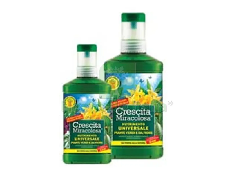 3PZ Concime Universale "crescita Miracolosa" - ml.750 in flacone — Protezione piante e sementi — rif. FERX.FER318358 3PZ Concime Universale "crescita Miracolosa" - ml.750 in flacone — Protezione piante e sementi — rif. FERX.FER318358