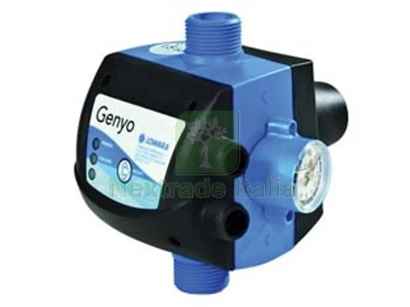 REGOLATORE PRESSIONE "GENYO" PER ELETTROPOMPA MONOFASE - 1,5 bar, max 8A (GENYO 8A/F15) — Pompe — rif. FERX.FER317979 REGOLATORE PRESSIONE "GENYO" PER ELETTROPOMPA MONOFASE - 1,5 bar, max 8A (GENYO 8A/F15) — Pompe — rif. FERX.FER317979