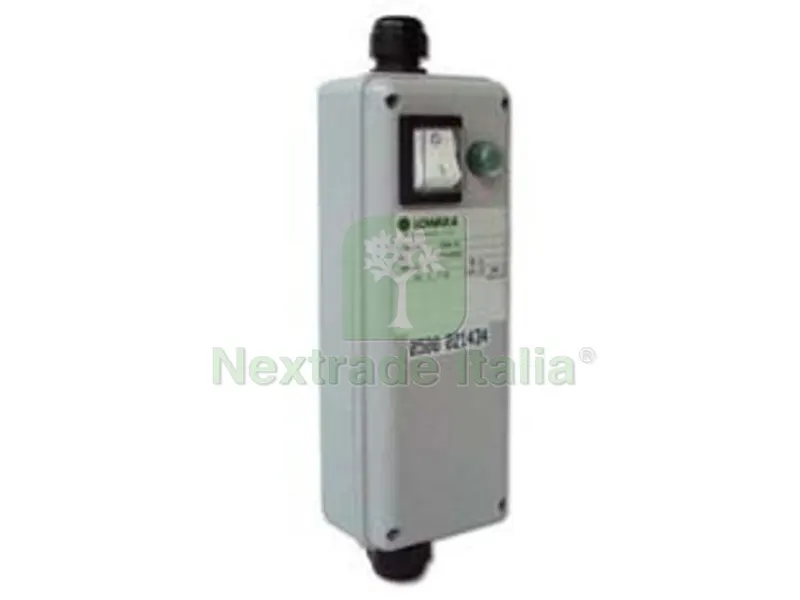 QUADRO ELETTRICO MONOFASE "QSM" PER POMPE SOMMERSE DA 4" - kW 1,1 (QSM/11) — Interruttori e prese — rif. FERX.FER318013 QUADRO ELETTRICO MONOFASE "QSM" PER POMPE SOMMERSE DA 4" - kW 1,1 (QSM/11) — Interruttori e prese — rif. FERX.FER318013