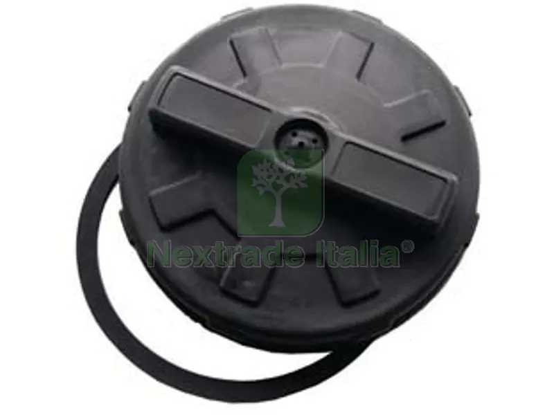Coperchio a Vite Nero con Guarnizione per Pompe a Zaino in Plastica — Guarnizioni e tenute — rif. FERX.FER320085 Coperchio a Vite Nero con Guarnizione per Pompe a Zaino in Plastica — Guarnizioni e tenute — rif. FERX.FER320085