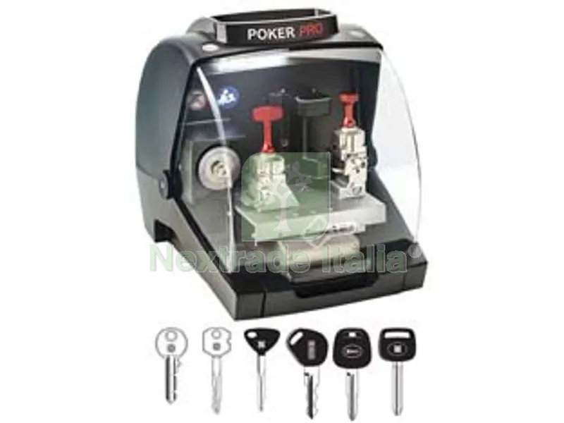Macchina Duplicatrice Poker Pro su Ordinazione — Utensili muratura — rif. FERX.FER320108 Macchina Duplicatrice Poker Pro su Ordinazione — Utensili muratura — rif. FERX.FER320108
