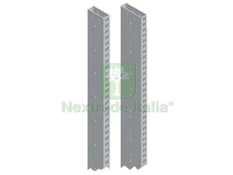 Piantana Verniciata Grigio RAL 7035 - mm.1760 h.x80 l.x30 P80 — Casalinghi e organizzazione — rif. FERX.FER320269 Piantana Verniciata Grigio RAL 7035 - mm.1760 h.x80 l.x30 P80 — Casalinghi e organizzazione — rif. FERX.FER320269