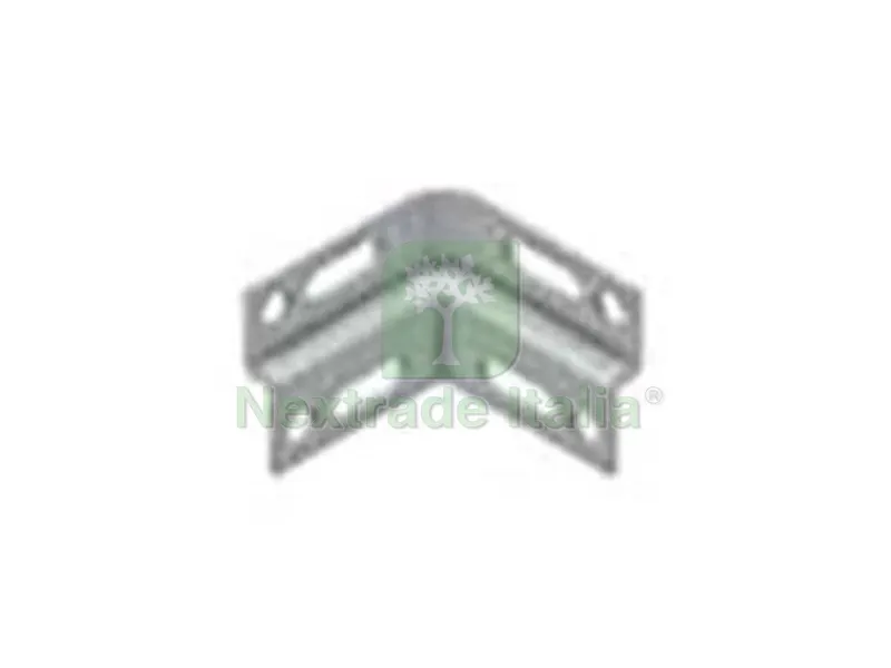 Staffa di Fissaggio Universale AD Angolo - mm.100 l.x49 h. — Casalinghi e organizzazione — rif. FERX.FER320429