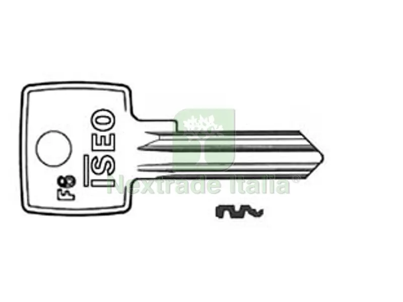 10PZ chiave grezza f6 020609 - (020609) — Serrature e cilindri — rif. FERX.FER321303 10PZ chiave grezza f6 020609 - (020609) — Serrature e cilindri — rif. FERX.FER321303