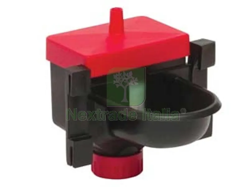 ABBEVERATOIO AUTOMATICO UNIVERSALE PER AVICOLI - misure vaschetta cm.6x6x3 — Mangimi e alimentazione — rif. FERX.FER322553
