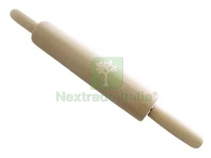 Mattarello in Legno con Manico Girevole -cm.60 diametro cm.5 corpo cm.40,5 — Casalinghi e organizzazione — rif. FERX.FER322775 Mattarello in Legno con Manico Girevole -cm.60 diametro cm.5 corpo cm.40,5 — Casalinghi e organizzazione — rif. FERX.FER322775