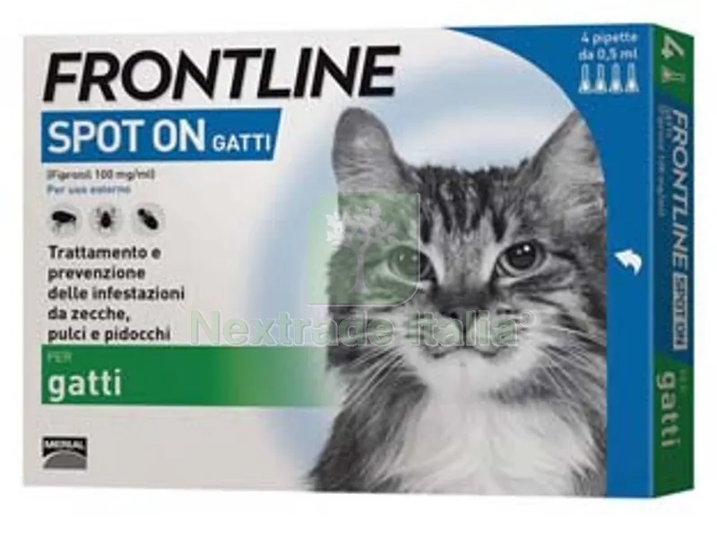 spot-on per gatti - in confezione da 4 pipette — Gatti — rif. FERX.FER323178 spot-on per gatti - in confezione da 4 pipette — Gatti — rif. FERX.FER323178