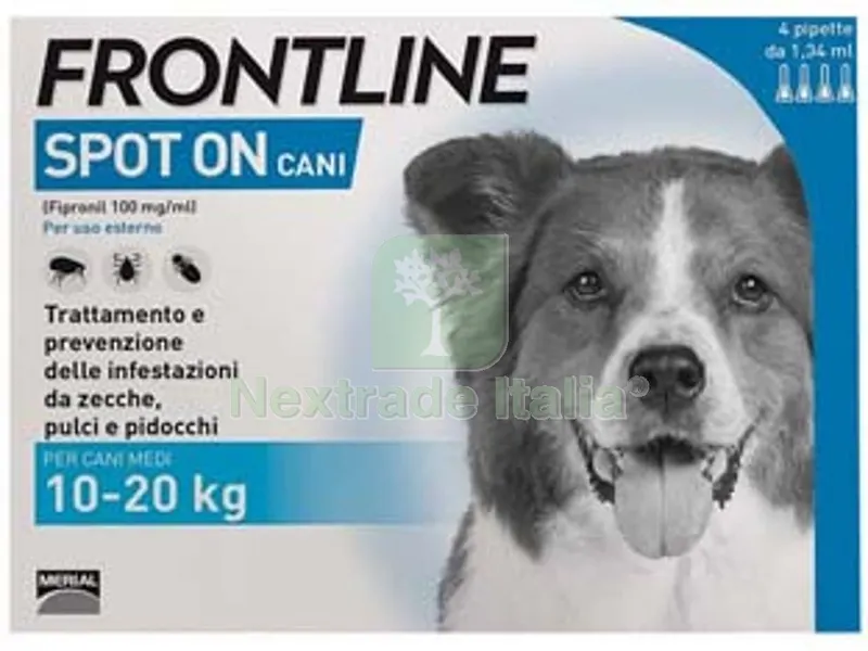 spot-on per cani medi - in confezione da 4 pipette — Cani — rif. FERX.FER323192 spot-on per cani medi - in confezione da 4 pipette — Cani — rif. FERX.FER323192
