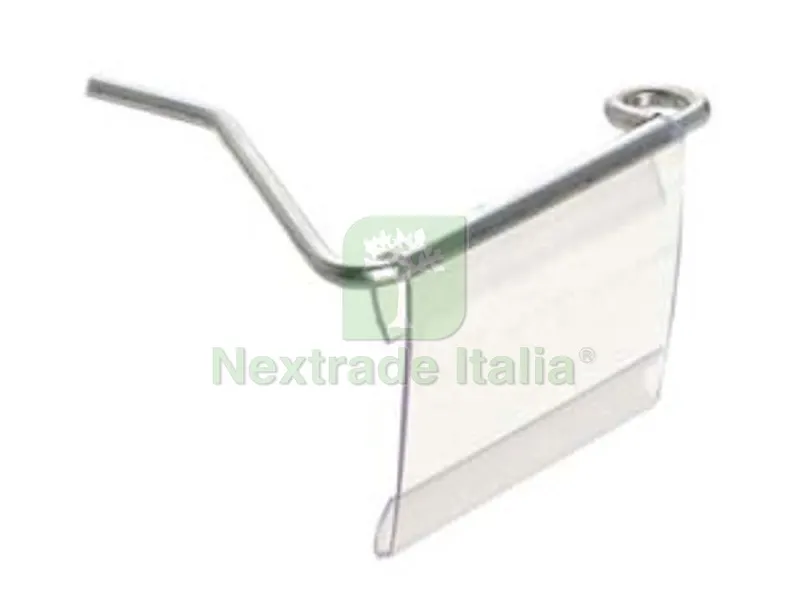 30PZ Targhetta in PVC Porta Cartello - mm.66x50 — Casalinghi e organizzazione — rif. FERX.FER323291